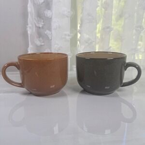 Sango Oversized XL Mugs Roma Sage 4814 Roma Caramel 4815 Coffee Soup Chili Tea